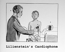 Photo of Lilienstein’s Cardiophone (stethoscope_drawing___mumie_044jpg)